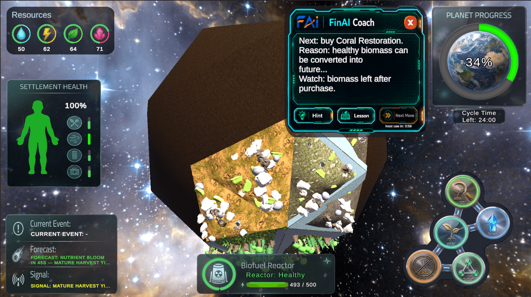 Invest in Earth — FinAI Coach in play